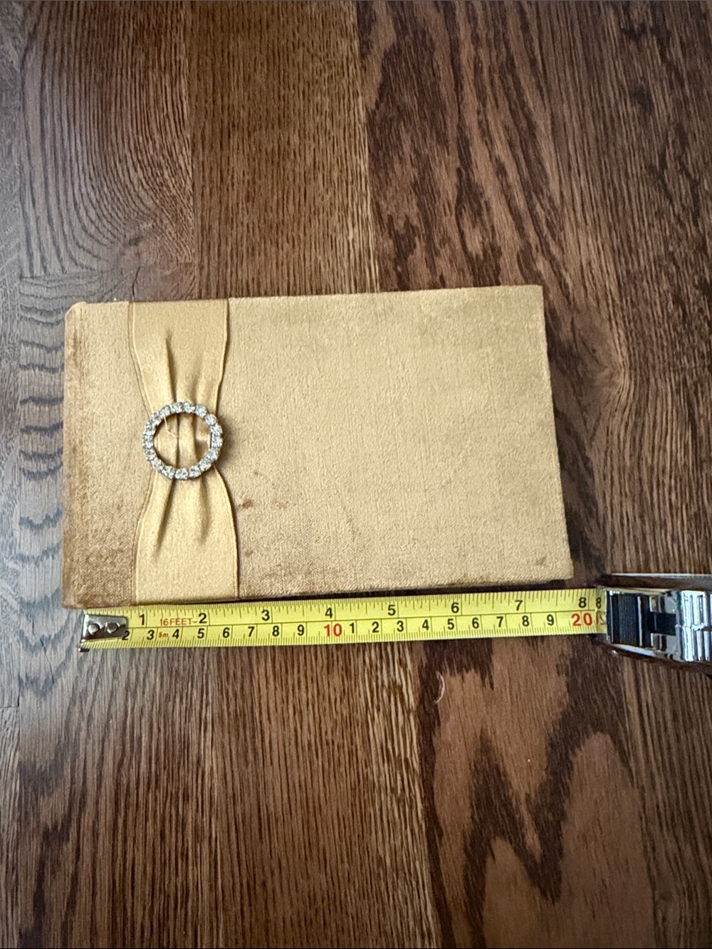 Photo bundle- wood holder and velvet photo book storage - Picture 8 of 16